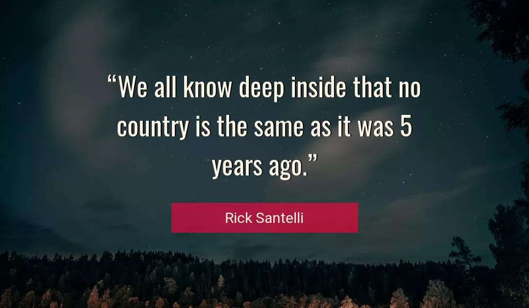 Quote About Country By Rick Santelli