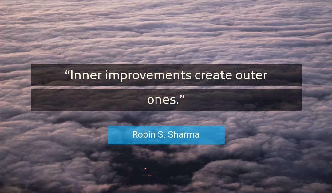 Quote About Create By Robin S. Sharma