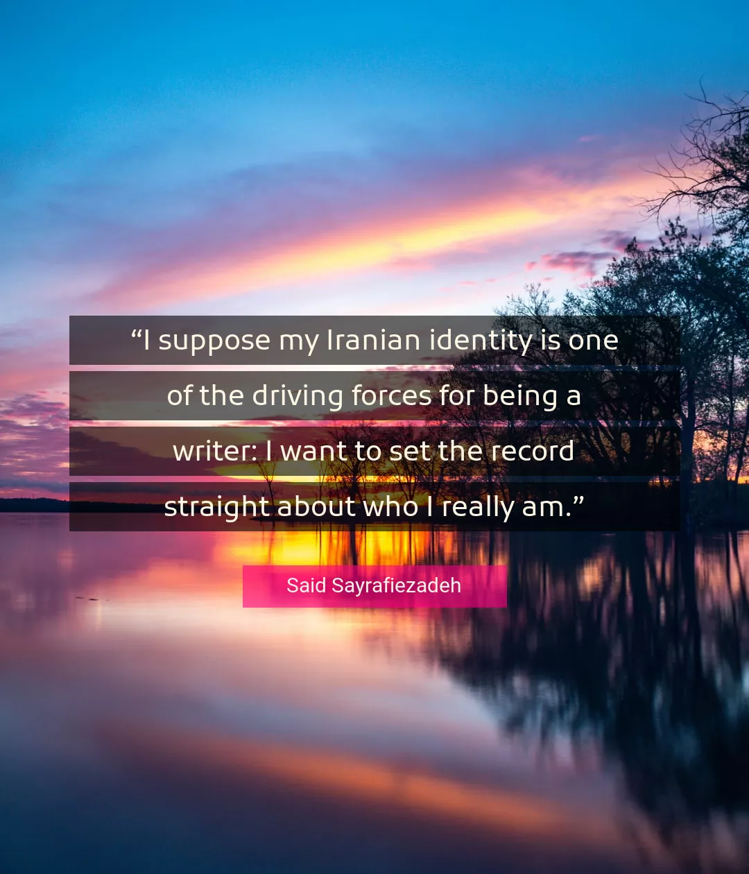 Quote About Identity By Said Sayrafiezadeh