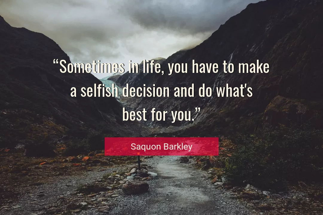 Quote About Life By Saquon Barkley