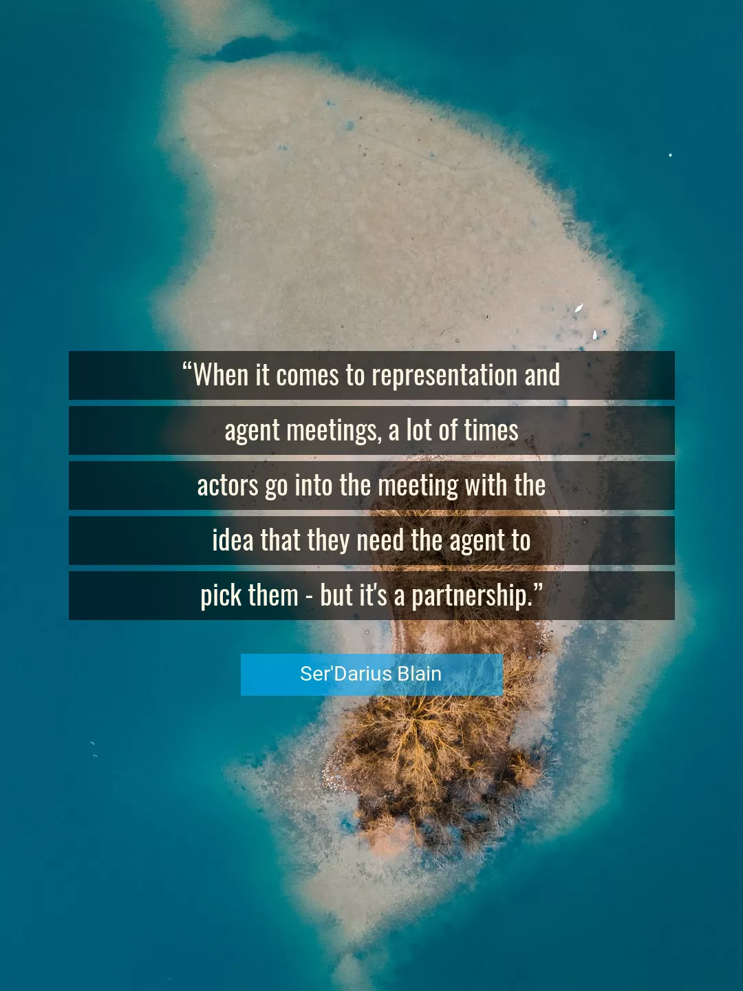 Quote About Meetings By Ser'Darius Blain