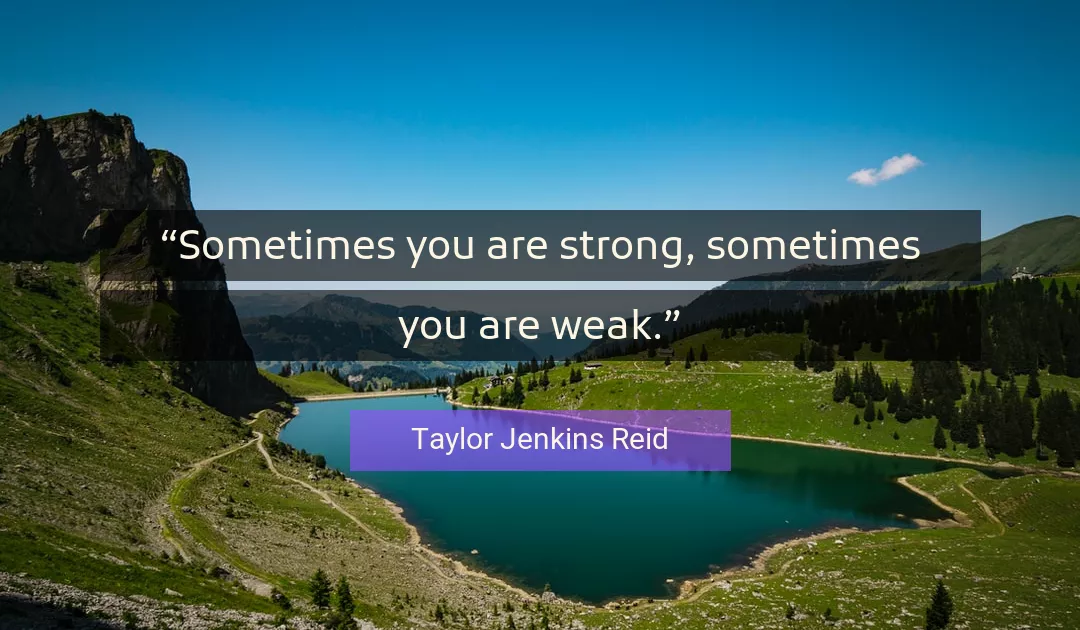 Quote About You By Taylor Jenkins Reid