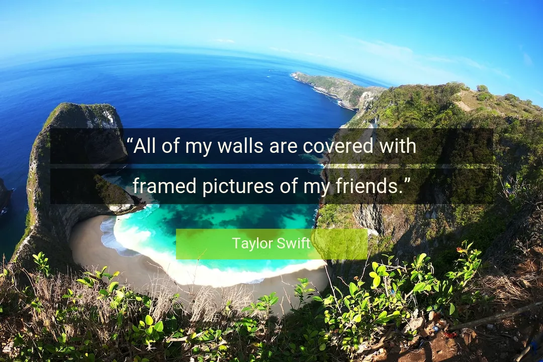 Quote About Walls By Taylor Swift