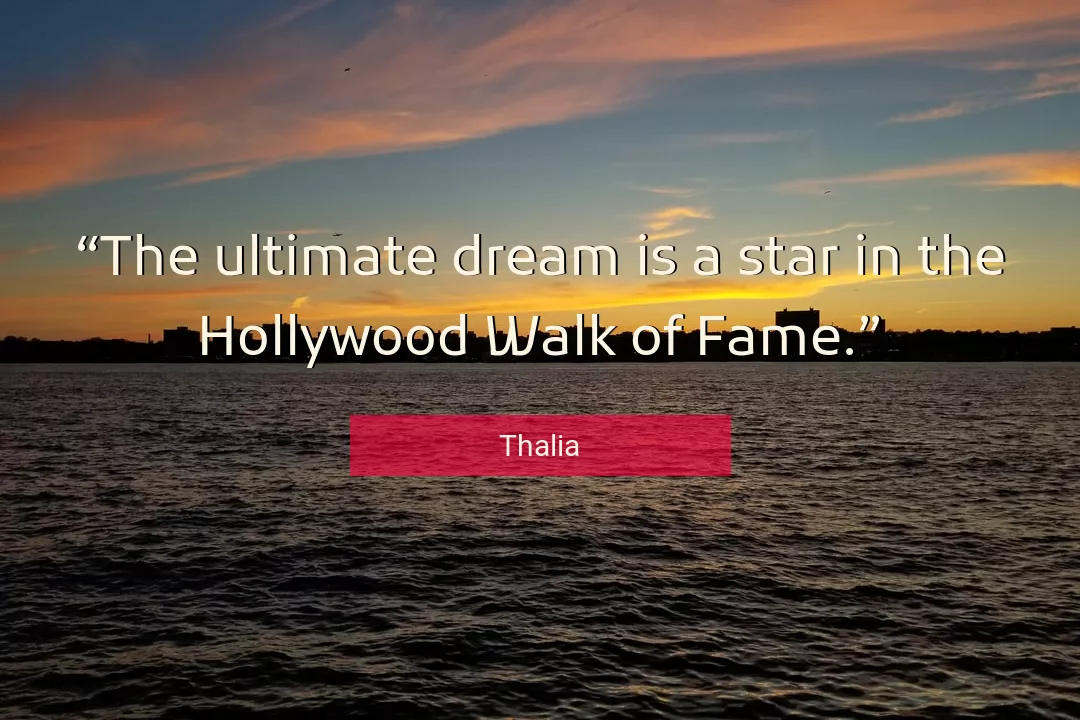Quote About Walk By Thalia