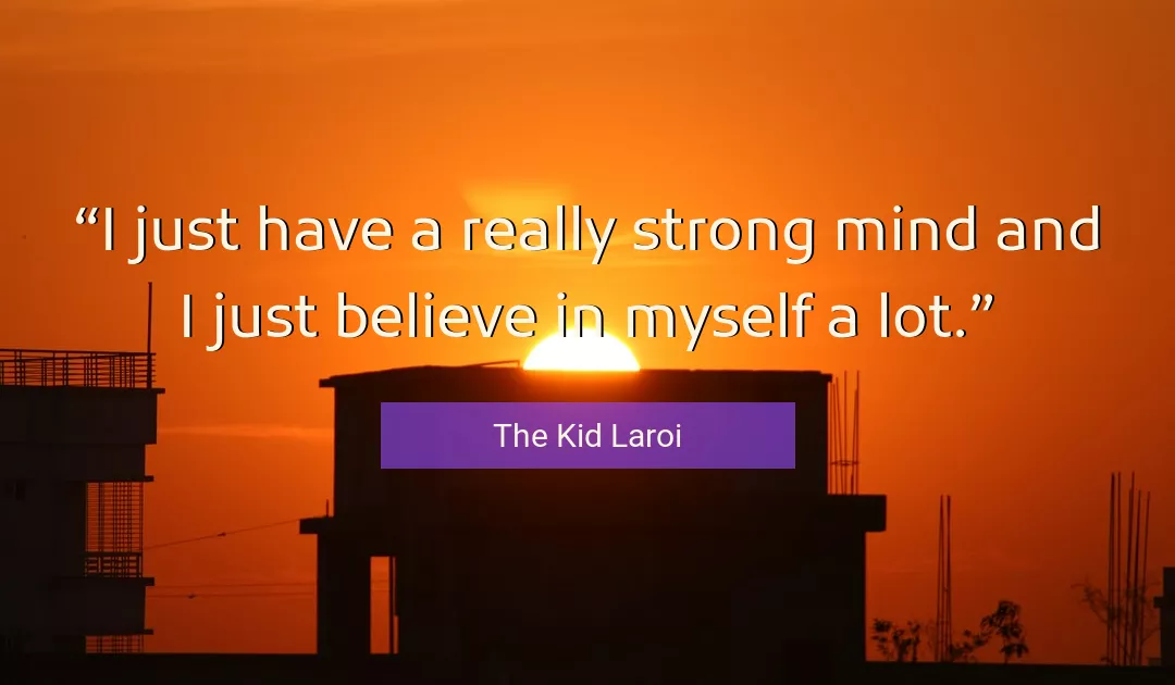 Quote About Myself By The Kid Laroi