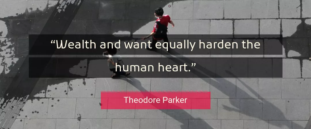 Quote About Heart By Theodore Parker