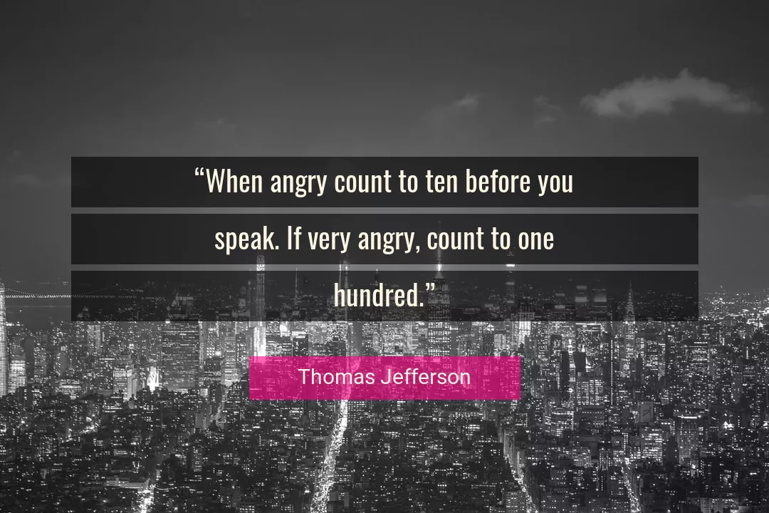 Quote About You By Thomas Jefferson
