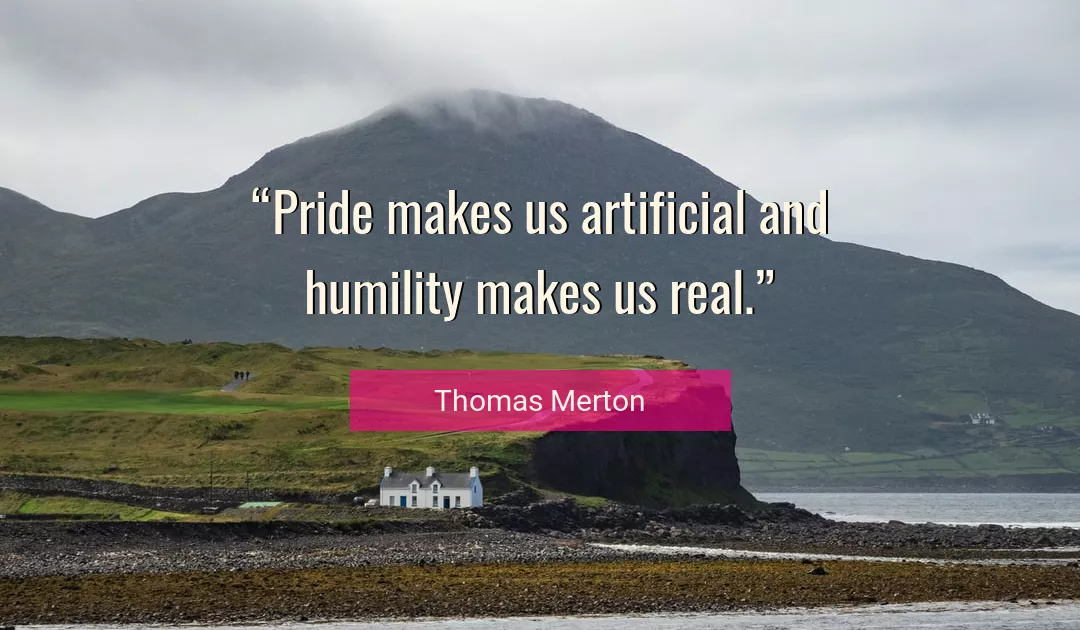 Quote About Humility By Thomas Merton