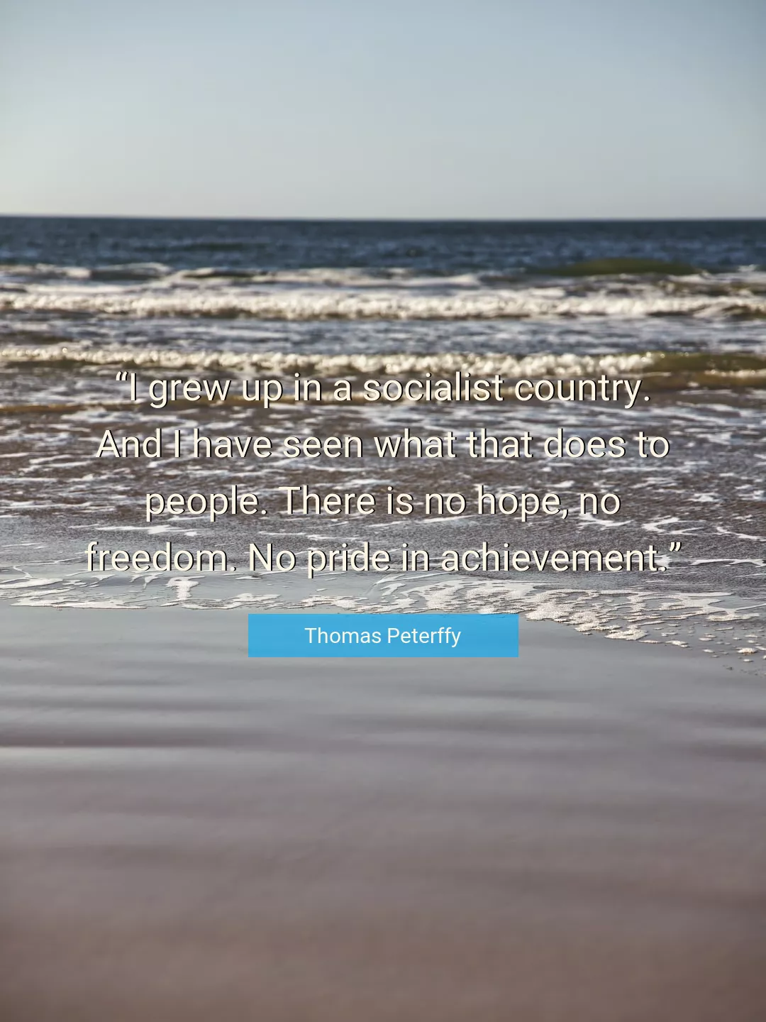 Quote About Hope By Thomas Peterffy
