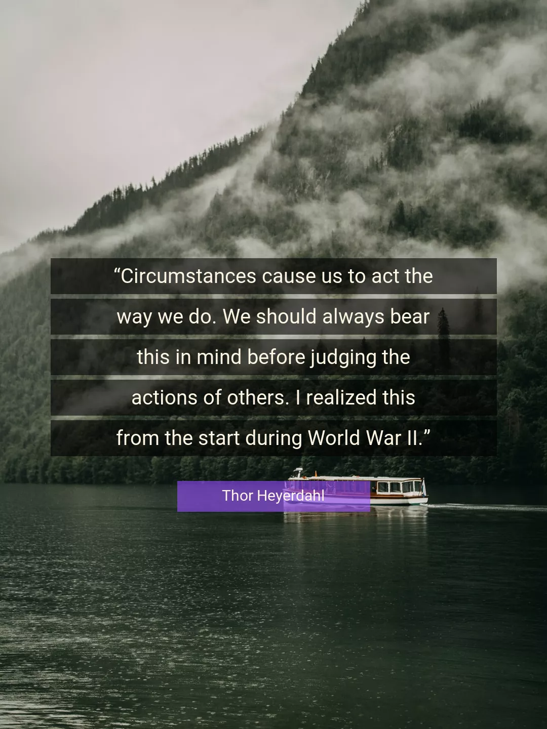 Quote About War By Thor Heyerdahl