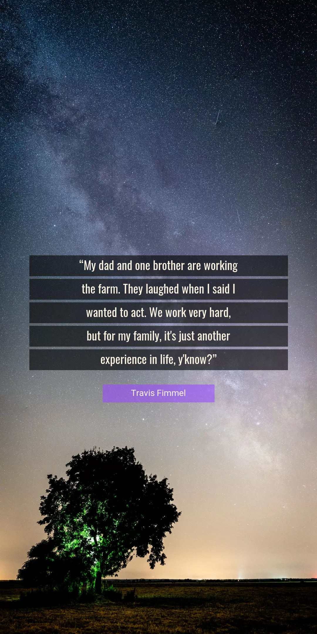 Quote About Life By Travis Fimmel