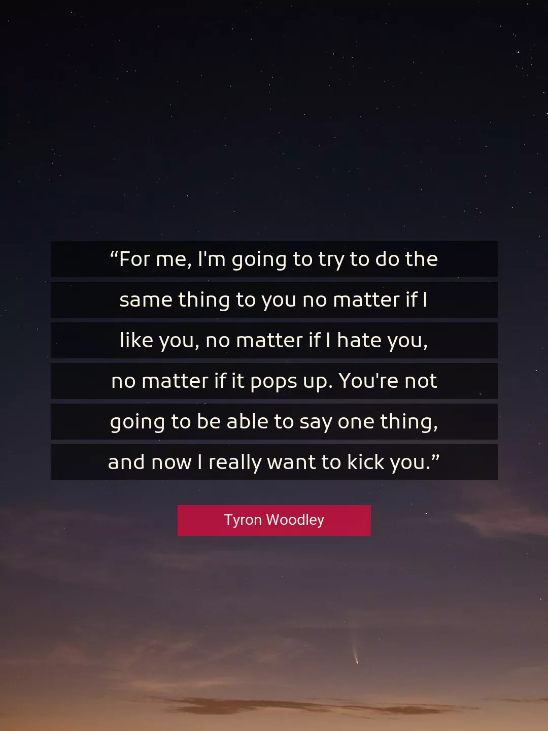 Quote About You By Tyron Woodley