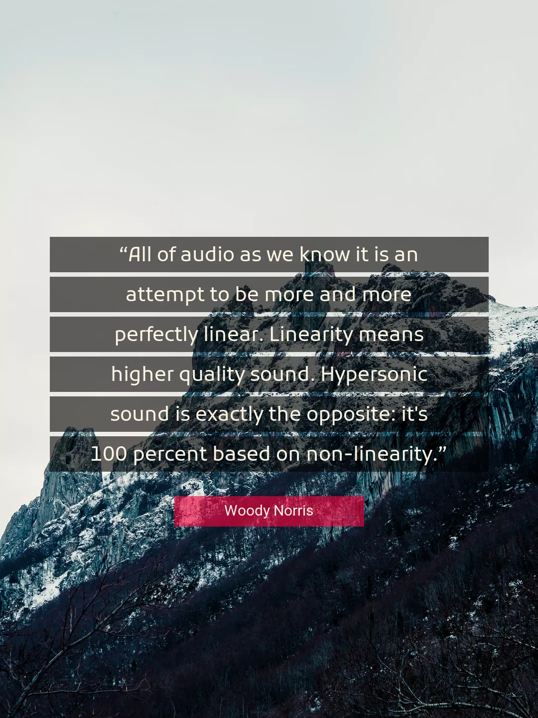 Quote About Quality By Woody Norris